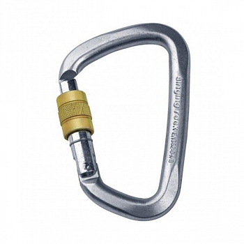 Карабин Singing Rock Steel Lock Screw 50KN
