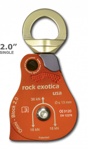 Блок-ролик Rock Exotica Omni Block 2.0 с вертлюгом