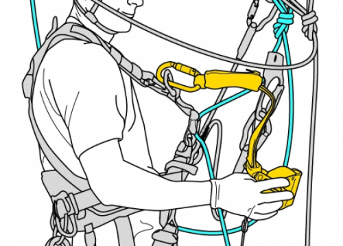 Зажим Petzl Asap Lock