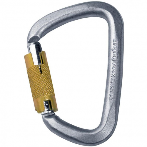 Карабин Singing Rock Steel Triple Lock 50KN